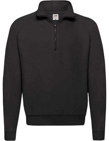 FRU-0621140-Classic Zip Neck Sweat